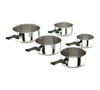 Lacor Batterie de 5 casseroles Estudio – inox 12–20 cm – 85003