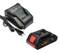 Batterie de 6000 mAh, ensemble de charge, pour outils électriques, 60 Ah, 1 chargeur, 18 V
