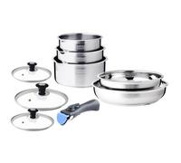 Batterie de cuisine 10 pièces acier inoxydable Arthur Martin AM7363