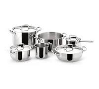 Casserole - Lagostina - 010740600010 - Acier inoxydable - Aluminium - 10 pièces - 14-24 cm