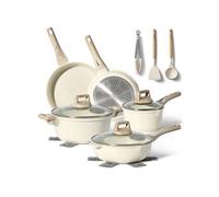 Just Perfecto Ensemble batterie de cuisine JL-31 – 13 pièces en granit Beige