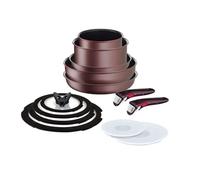 Batterie de cuisine 13 pièces Ingenio IH Brown Unlimited Tefal - Tous feux + induction - L3859292