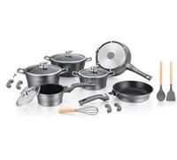 Batterie de cuisine 17 pièces Argenté Royalty Line RLES2014M-SIL