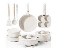 Batterie de cuisine 20 pièces, Revêtement antiadhésif,sans PFOA