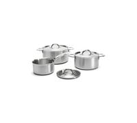 De Buyer Set de casseroles Alchimy de Buyer avec couvercle 6 pièces Acier inoxydable