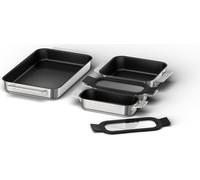 Batterie de cuisine 4 pièces acier inoxydable - Bosch - HEZ9FF040 -