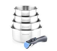 Arthur Martin – Batterie de cuisine 5589 – Inox, 5 pièces