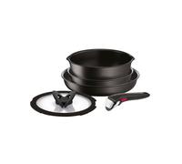 Batterie de cuisine 5 pièces Ingenio IH Noir Unlimited Tefal - Tous feux + induction - L3889292