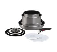 Batterie de cuisine 9 pièces Ingenio Cassis Grey Tefal - Tous feux sauf induction - L1619192