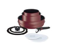 Batterie de cuisine 9 pièces Ingenio IH Mauve Unlimited Tefal - Tous feux + induction - L7769192