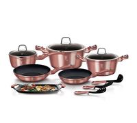 Cuisson Berlinger Haus ensemble de casseroles Metallic Irose Line BH6044