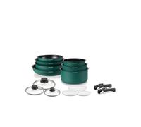 Batterie de cuisine Arthur Martin BATTERIE AMOVIBLE 15 PIECES VERTE AMV468