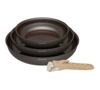 Batterie de cuisine Arthur Martin Lot de 3 poêles amovible AM5393