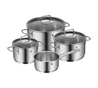 Batterie de cuisine ASTORIA, set de 4 pc, argent, acier inoxidable, WMF