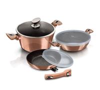 batterie de cuisine avec poignée amovible, Metallic Line Rose Gold Edition