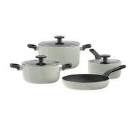Batterie de cuisine - BERGHOFF - Glints Sage - 7 pièces - Antiadhésif - Aluminium recyclé