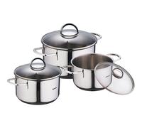 Set Casseroles Induction Bergner Acier Inoxydable, Compatible Induction - Bergner