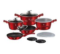 Set de Casseroles Berlinger Haus BH-7030 Granit Burgundy