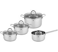 Batterie de cuisine Carl Schmidt Sohn Premium Trier, 7 pièces, acier inoxydable, argent
