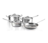 Batterie de cuisine CON CUORE, set de 7 pc, argent, cuivre, Ruffoni