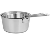 Lot de 3 casseroles inox brossé Cristel 1826