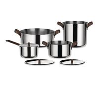 Batterie de cuisine EDO, 7 pièces, acier inoxydable, Alessi