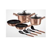 Berlinger Haus Ensemble de casseroles Metallic Rose Gold BH6142 10 pièces Aluminium Induction