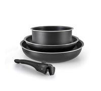 Batterie De Cuisine En Aluminium 4pcs Avec Poignée Amovible Flex4 De La Marque Kitchencook