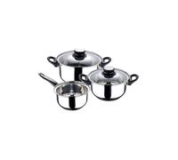 Batterie de cuisine - GENERIQUE - SG-8170 - Acier Inoxydable - 5 pièces - Compatible induction