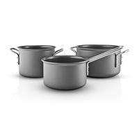 Batterie de cuisine GREY LINE, set de 3 pc, aluminium, Eva Solo
