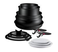 Batterie de cuisine INGENIO EXCELLENCE FUSION, set de 14 pc, surface antiadhésive, Tefal
