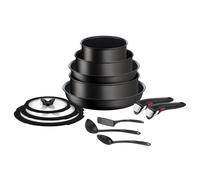 Batterie de cuisine INGENIO UNLIMITED L7639543, set de 13 pc, noir, aluminium, Tefal