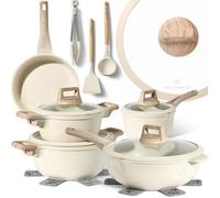 Batterie de cuisine - JUST PERFECTO - JL-888 - 14 pièces - Tous feux (dont induction) - Couvercles silicone