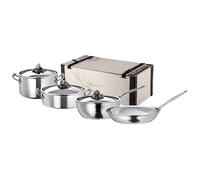 Batterie de cuisine OPUS PRIMA, set de 7 pc, argent, acier inoxydable, Ruffoni