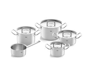 Batterie de cuisine ORIGINAL-PROFI COLLECTION, avec faitout et casserole à sauce, set de 5 pc, Fissler