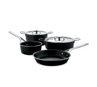 Batterie de cuisine POTS & PANS, 6 pièces, acier inoxydable, Alessi