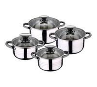 Batterie de cuisine San Ignacio Dina 4 casseroles 16/18/20/24 cm
