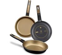 Batterie de cuisine sans PFAS, ensemble de plats de cuisson, antiadhésif, lavable au lave-vaisselle
