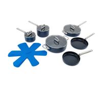 Batterie de cuisine SPACE 45086, set de 6 pc, bleu, aluminium, Joseph Joseph
