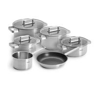 Batterie de cuisine STEEL, set de 6 pc, acier inoxidable, WOLL