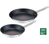 Batterie de cuisine TEFAL Cook Eat 2 poeles 24/28 cm