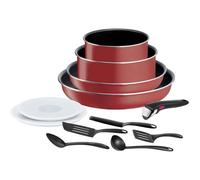 Tefal Ingenio Batterie de cuisine Easy Cook & Clean 12 pièces - Rouge L1529302