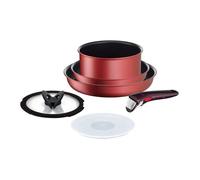 Tefal Batterie de cuisine 6 pièces Ingenio IH Red Unlimited Tous feux + induction - L3839192