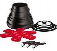 Batterie de cuisine Tefal Ingenio Unlimited L7639653 Induction Aluminium, 22 pièces