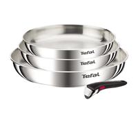 Tefal Batterie de cuisine Ingenio Emotion Acier inoxydable non revêtu 4 pièces