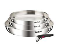 Tefal Batterie de cuisine Ingenio Emotion Acier inoxydable non revêtu 4 pièces