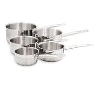 Batterie de cuisine Tous feu dont induction Baumalu Acier ydable 5 pieces 12 a 20 cm G