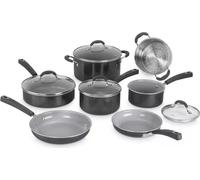 Batterie de Cuisine Tous Feux Induction Cuisinart Ceramica XT, Antiadhésive, 11 Pièces