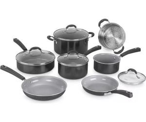 Batterie de Cuisine Tous Feux Induction Cuisinart Ceramica XT, Antiadhésive, 11 Pièces