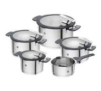 Batterie de cuisine - ZWILLING - Simplify - Acier inoxydable - 5 pièces - Compatible induction Gris